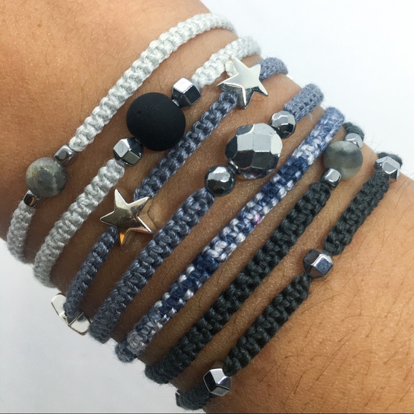 Mango Moon Jewelry - Handmade Beaded Macrame Friendship Bracelet